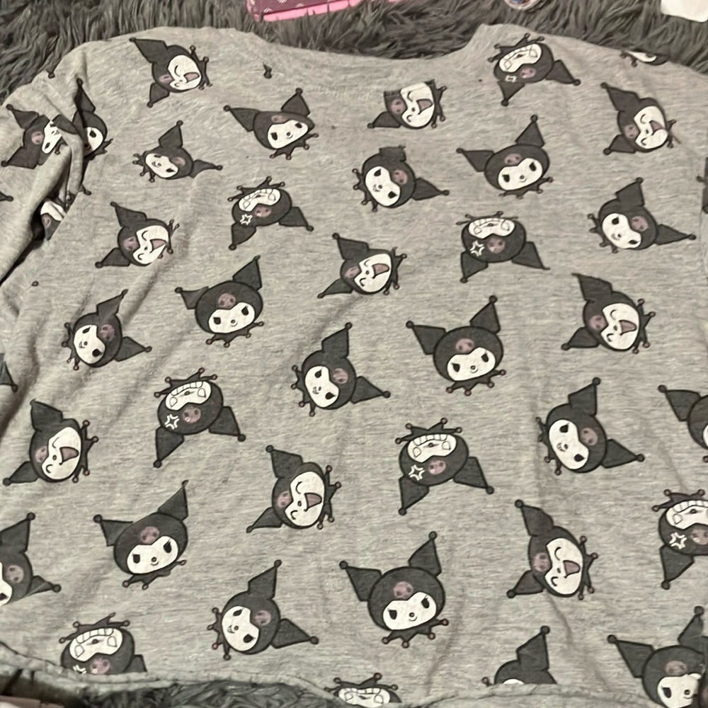 Sanrio kuromi crop top